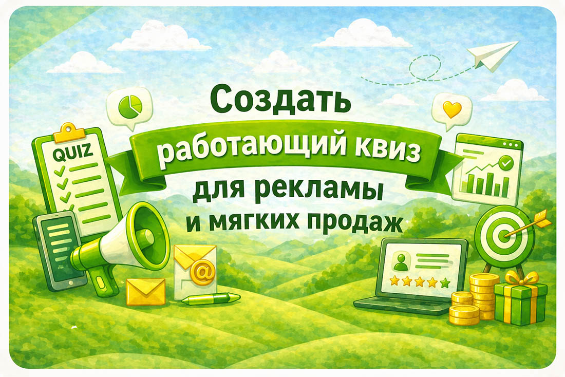 Как создать квиз для мягких продаж