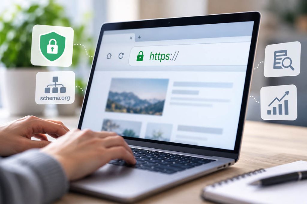 Техническое SEO: HTTPS, безопасность сайта, структурированные данные и индексация