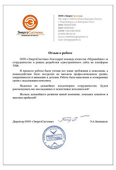 ООО "ЭнергоСистемы"